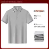 Camisa Polo de Manga Corta para Trabajo Camisa Cultural para Eventos de Team Building Corporativo Camiseta de Trabajo con Cuello Camiseta Bordada para Hombre