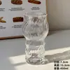 Taza de Vidrio Creativa Retro, Alto Valor Estético, Taza de Agua de Nicho, Taza para Cerveza Artesanal de Uso Doméstico, Copa de Champaña, Taza de Jugo, Taza de Café