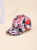 Nueva Gorra de Béisbol Creativa Estampada de Primavera y Verano Camuflaje Graffiti Artístico Sombrero para el Sol para Mujeres Gorra con Visera Casual para Exteriores de Moda