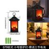 Lâmpada de Lareira Simulada Luz Noturna Decorativa Decoração de Casa Luz de Ambiente de Lareira Vintage Lâmpada de Vento com Chama de Carvão LED