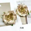 Estilo europeo nuevo estilo Tang cabezas de flor de rosa materiales para hacer tocados y coronas hechos a mano con flores artificiales arreglo de pared de flores para bodas