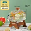 Barril de Vino de Vidrio con Grifo, Botella de Vino con Ginseng Remojado, Barril de Cola de Gran Capacidad, Barril de Vino, Barril de Vino, Tanque de Jugo, Barril de Vino Sellado