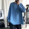 Ventas Directas de Fábrica Camisetas de Manga Larga con Cuello Redondo para Hombre Otoño e Invierno Tops de Color Sólido Ajustados Camisetas Ropa de Otoño Camisetas Interiores