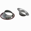 Adequado para Vitara 2008-2013 Tampa da Lanterna de Neblina Vitara Peças Decorativas Galvanizadas em ABS Moldura da Lanterna de Neblina Modificação de Carro