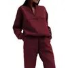 2026 estilo europeo y americano Amazon transfronterizo otoño e invierno nuevo versátil elegante solapa color liso casual estilo old money traje
