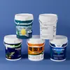 Balde Transpirable de Grado Alimenticio para Vino de Arroz de 18L Balde para Materia Prima de 25L 30kg Balde de Plástico Sellado Vacío para Encurtidos de 50kg