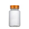 Botella de 100 ml para el cuidado de la salud, tabletas, cápsulas, vidrio transparente, esmerilado, polvo para medicamentos, embalaje de cordyceps de wolfberry.