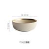 Personalizado simples fosco estilo europeu Phnom Penh cerâmica louça doméstica Rice Bowl Plate Prato prato pequeno prato macarrão tigela Sopa tigela prato de sopa