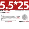 Tornillos Autorroscantes Avellanados Gb846 Acero Inoxidable 304 Cabeza Plana Phillips Tornillos para Madera Extendidos M2.9M3.5M4.2M5.5