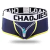 Roupa íntima esportiva sexy para jovens, boxer masculino personalizado, shorts de cintura média, boxer respirável da moda para o verão