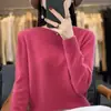 Blusa de base ready-to-wear para mulheres, tricô com gola redonda, linha única, outono e inverno, novo estilo transfronteiriço, suéter pullover Andy de veludo 2025