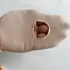 Atacado de Fábrica Primavera Verão Penas de Ganso 80D Alta Elasticidade Branco Meia-calça Infantil Meninas Profissional Furo Meia de Dança