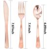 A Amazon fornece talheres descartáveis, garfo e colher, colher de sobremesa, colher de café, faca e garfo para bife, artesanato com douramento