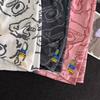 Verão 2024 novo shorts casual com estampa completa de urso masculino estilo bf Hong Kong solto marca de moda cinco pontos calças esportivas de praia