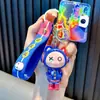 Llavero de oso electrochapado UV, muñeco de goma suave de dibujos animados, colgante para bolso, figura para máquina de garras de peluches, pequeño regalo