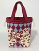 Nova Bolsa de Tricô com Design de Nicho, Bolsa de Compras de Grande Capacidade, Bolsa Saco para o Dia a Dia, Mochila, Bolsa de Ombro Fabricante