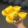 Pantuflas para niños con sensación de pisotón Pantuflas de caca Verano para niñas Interior para el hogar Antideslizantes Suela suave Niños Lindas Sandalias y Pantuflas para bebés