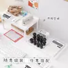 Prateleira Organizadora de Papelaria Multifuncional Simples para Mesa Suporte para Laptop Prateleira de Armazenamento de Camada Dupla para Mesa