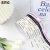 Atacado de Fábrica Dropshipping Fita de Embrulho de Presente de Buquê Canelada Inglesa Fita para Amarrar Flores Estilo Ins