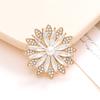 Acessórios criativos novos para joias diy alto padrão diamante olho de cavalo girassol acessórios liga de zinco gema cristal flor