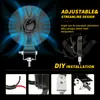 DxzImpuestos No Incluidos Mini Redondo de 3 Pulgadas 19 LEDs Luz de Trabajo Reflector Luz Auxiliar para Modificación Todoterreno