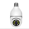 Bombilla Cámara Wifi Inteligente para Uso Doméstico, Modelo Hombrecito Amarillo, Cámara de 360 Grados Video Panorámico de Alta Definición
