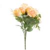 Nueva flor artificial rosa de múltiples cabezas ramo falso rosa Aisha decoración para el hogar flor artificial accesorios de escena al por mayor