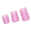 Anillo de Cuentas de Punto Flotante para Hombres, Anillo Retardante con Cuentas Grandes, Funda de Pene Bloqueadora de Semen, Juguete de Orgasmo para Parejas, Paquete de Tres al por Mayor
