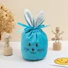 Orejas de Conejo de Pascua Transfronterizas Bolsa de Terciopelo Caja de Regalo Caja de Dulces Regalo de Fiesta Caja de Dulces Bolsillo de Paquete Ins Creativo