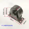 Polea de Acero Inoxidable con Cuatro Agujeros, Rueda Direccional, Rueda Deslizante para Riel de Puerta Corredera de Cable de Acero, Rueda Fija Simple Tipo Huv con Forma de I