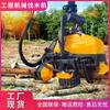 Máquina registradora automática excavadora de granja forestal que soporta máquina inteligente de corte de árboles corte hidráulico medición eliminación de ramas máquina todo en uno