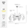 Lámpara de Techo para Sala de Estar Bauhaus Frijol Mágico de Gama Alta Minimalista de Diseñador para Comedor Pasillo Luminaria Principal