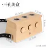 Caixa de Moxabustão de Bambu Portátil Moxa para Uso Doméstico Instrumento Aquecedor de Moxabustão de Furo Único para Corpo Inteiro Portátil Fonte de Fábrica de Bastões de Moxa
