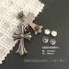 Rivet Cruzado DIY Cabeza de Fantasma Correa para Bolso de Sauce Hecha a Mano Metal Punk Motocicleta Club Nocturno Material para Ropa Accesorios