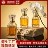 Em estoque: Frasco de perfume transparente portátil de 15ml, frasco vazio, frasco de vidro de alta qualidade para refil, frasco spray de perfume, frasco de vidro