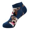 Calcetines Cortos para Hombre, Estilo Delgado de Primavera y Verano, Calcetines Divertidos de Frutas para Exportación Transfronteriza, Calcetines de Algodón Transpirables de Moda Europea y Americana