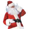 Comércio exterior transfronteiriço roupas de Natal roupas do Papai Noel veludo dourado atmosfera festiva roupas para performance cosplay atacado