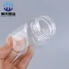 Suministro en Stock de Botellas de Plástico Transparente de 200 ml para Empaque de Tabletas, Botellas Blancas de Alto Sellado para Sustancias Sólidas y Polvos