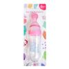 Inglês cartão bebê pasta de arroz mamadeira bebê silicone alimentação mamadeira squeeze colher crianças suplemento alimentar mamadeira pasta de arroz colher