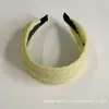 Diadema de Gasa de Ala Ancha para Mujer de Primavera y Verano, Accesorio para el Cabello Diario Elegante y de Moda