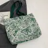 Bolso de Hombro Grande de Lona con Lazo para Mujer 2026 Nuevo Bolso Versátil de Lona para Compras y Uso Diario