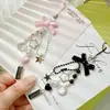 Cadena de Tarjeta Goo Dulce y Genial Estilo Ins Versátil Colgante de Llavero de Aleación de Acrílico Correa para Teléfono Móvil Colgante de Bolso