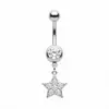 Piercing de Ombligo de Oro y Plata Transfronterizo Europeo y Americano Moda Anillos para Ombligo Joyería para Ombligo Accesorios de Body Piercing Venta al por Mayor