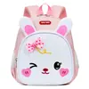 Mochilas Escolares para Niños de Preescolar, Niños y Niñas, Mochilas Anti-Pérdida de Gran Capacidad con Diseño de Dinosaurio y Conejo, Ligeras y Lindas