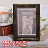 Marco de fotos clásico de estilo europeo para el hogar, retro, de mesa, para pared, decoración para el hogar, B&B, marco de fotos artístico vertical