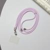 Cordón para teléfono móvil cruzado para colgar en el cuello, resistente y duradero, cinturón telescópico de alta gama, cuerda ajustable para la muñeca, hebilla corta, cuerda para colgar.