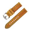 22 nueva correa transfronteriza de Amazon de cuero crazy horse de alta calidad de primera capa de piel de vaca hecha a mano accesorios para reloj de pulsera