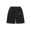 Verão 2025 Novo Street Marca Trendy Letra Bordado Design Solto Cordão Staggery Shorts