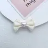 Corazón de Perla Corazón de Durazno Lazo Bilateral Accesorios para Joyería DIY Pasador Flor para Zapatos Accesorios para Fundas de Teléfono Móvil Accesorios Venta al por Mayor