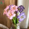 Tulipanes de Cara Sonriente, Narcisos, Muebles para Sala de Estar Interior del Hogar, Flores de Seda, Fotografía de Exhibición Comercial, Flores Artificiales Decorativas